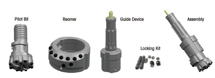 84~275mm ODEX System Bit For Geothermal Well