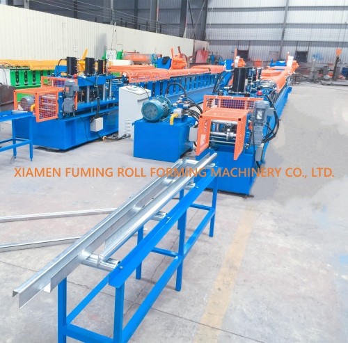 15KW Door Frame Roll Forming Machine Custom Profile Track Roll Former