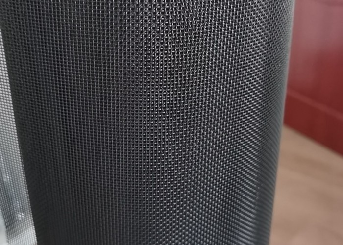 18x16 Mesh 0.28mm Black Aluminum Profile For Windows Screen Garden