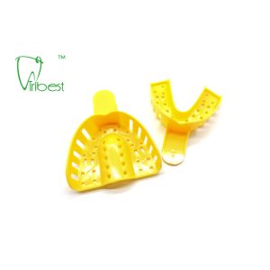 ABS Material Complete Denture Tray With Tapping Holes