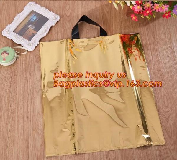 Soft Loop Handle Plastic Bags for carrying food,Starch Oxo Biodegradable Soft