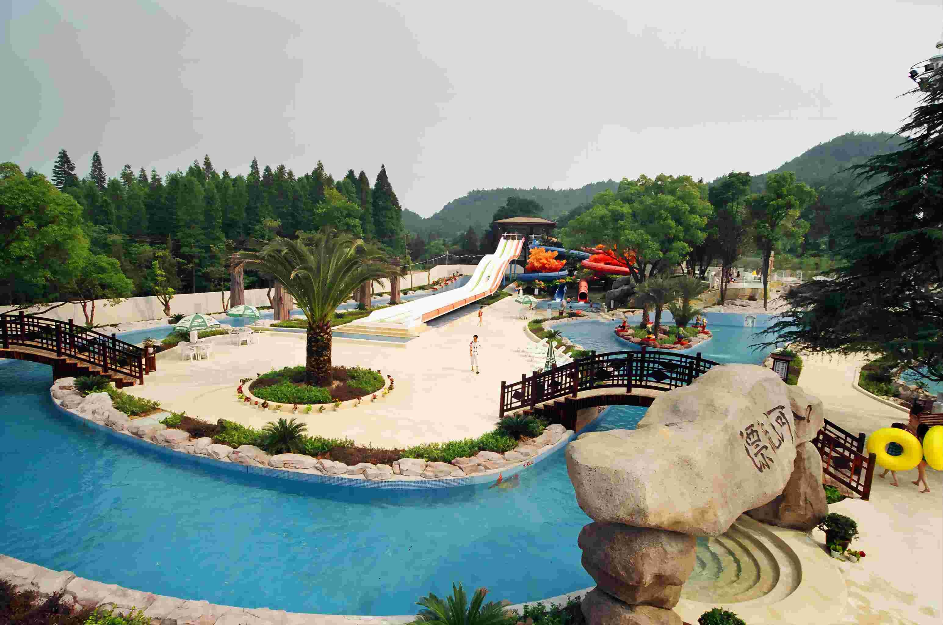 Swimming Pool Equipment Water Park Lazy River For Children / Family Fun