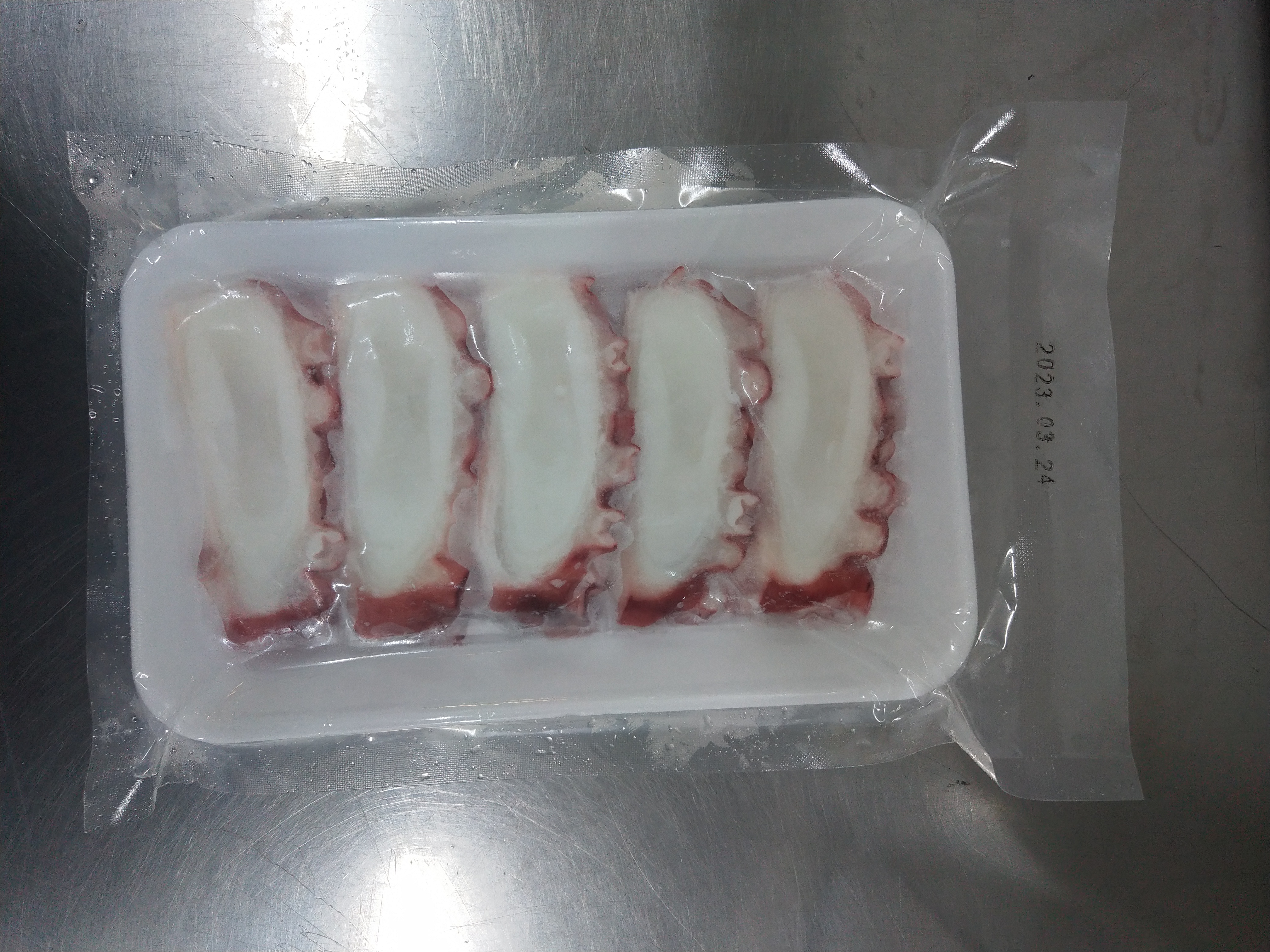 Frozen Sliced Octopus TAKO I.Q.F from Fujian Delicious and Convenient