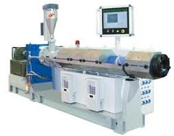 Low Noise Plastic Pipe Extrusion Machine Professional PE PC PMMA Pipe Making