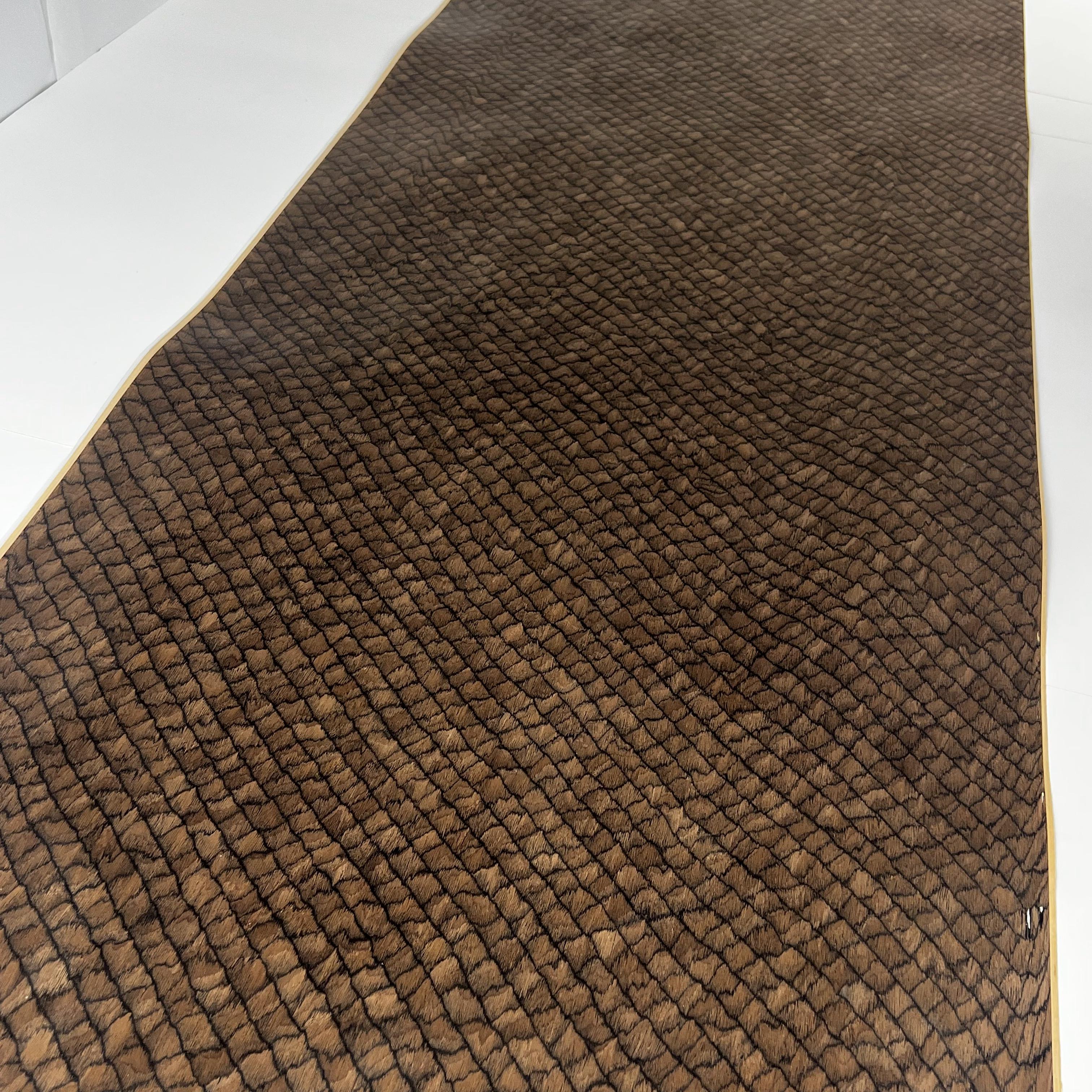 Grid Wood Stripe Engineered Wood Veneers size 250x64CM Boat Decking Guitar Desktop Tabletop