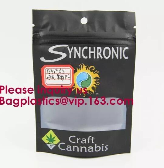 CBD, Gummies, Weedness, Airtight Heat Resealable Smell Proof Mylar Stand Up Bags