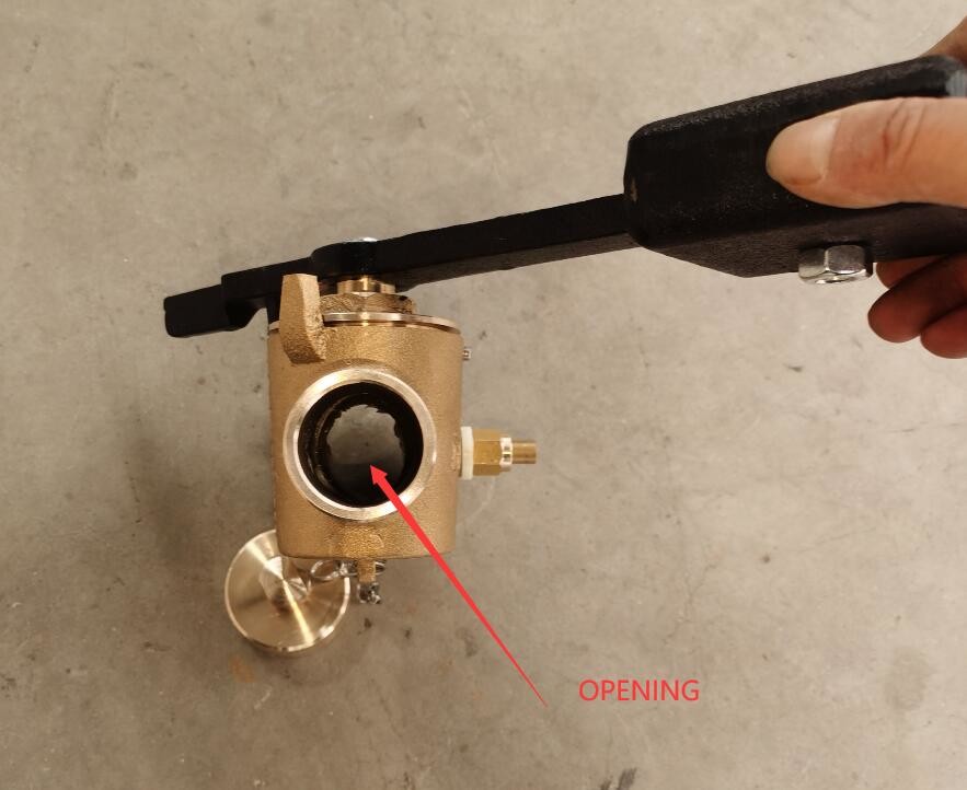 Marine Bronze Self-Closing Gate Valve Head for Sounding Pipe CB/T3778-99