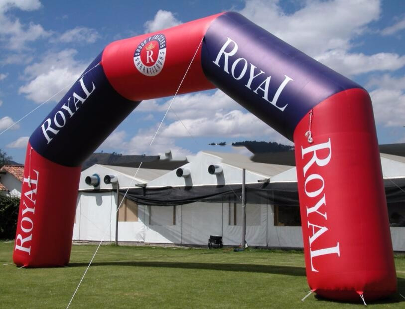 Custom Advertising Giant Inflatable Arch ODM For Sport Events