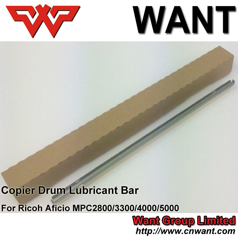 Ricoh MPC4000,MPC5000, MPC2800 MPC3300 MPC4501 MPC5501 color Drum Lubricant Bar,MPC 4000 Copier parts. WAX BAR WAX ROLLE