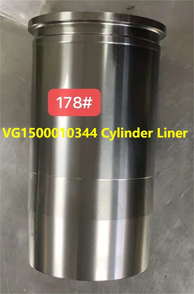 VG1500010344 Cylinder Liner Sleeve WEICHAI Diesel Engine Parts WD615
