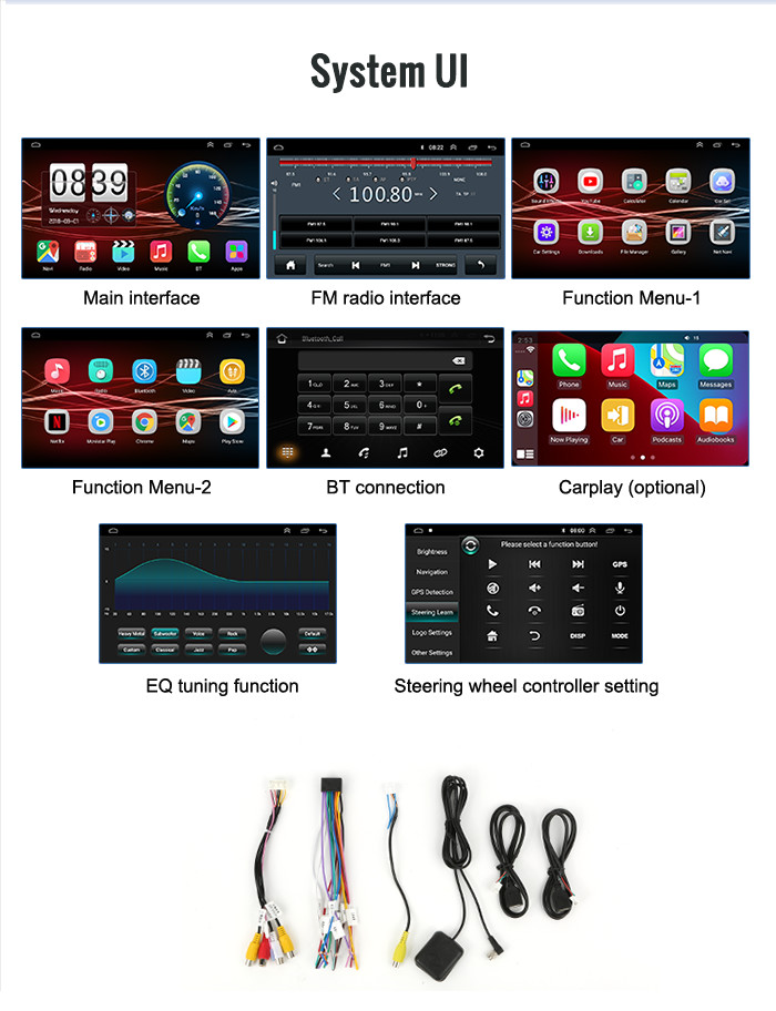 9 Inch Nissan Touch Screen Radio 2+32GB Android Din Car Stereo