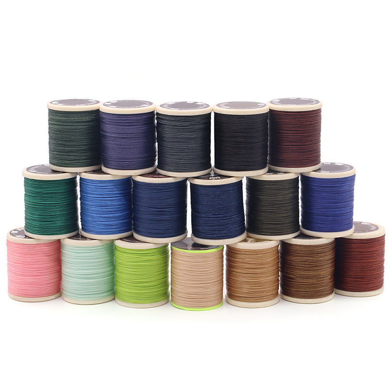 Hand Knitting 420D/3 Yarn Count Sewing Thread for Leather Bag DIY Bracelets 30 Colors