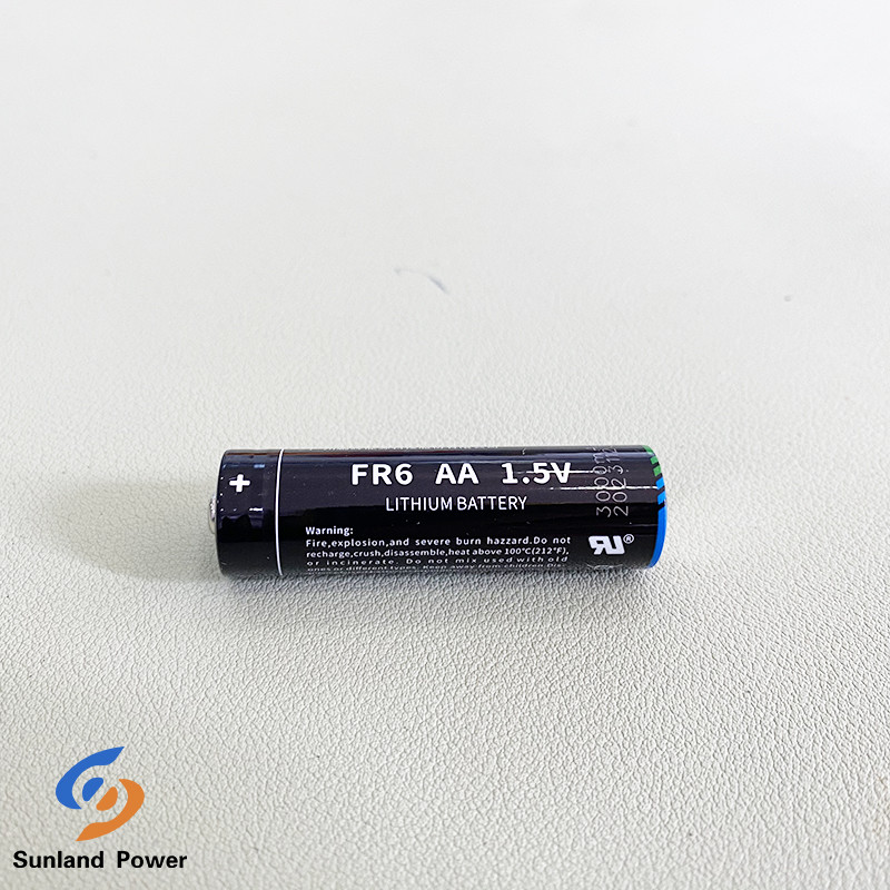 Non Rechargeable Lithium Iron Battery 1.5V 14500 / 14505 AA 3000mAh UL1642 For Keypad