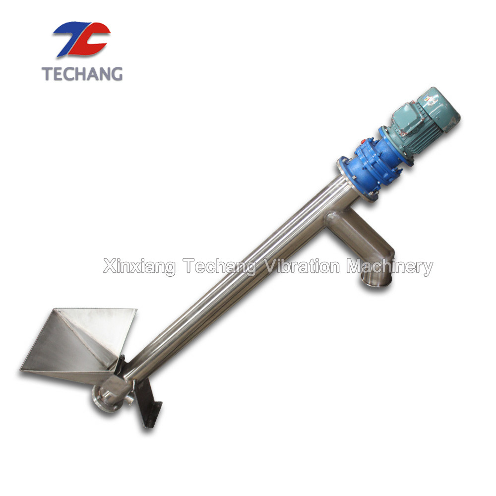 Food Grade Auger Feeder Tubular Screw Conveyor 273mm Diameter