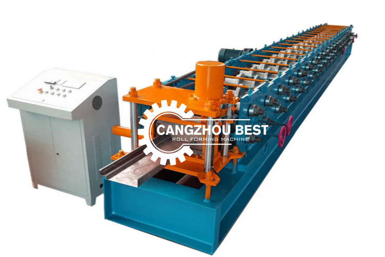 Aluminium Steel Rolling Door Roll Forming Machine PLC Control System