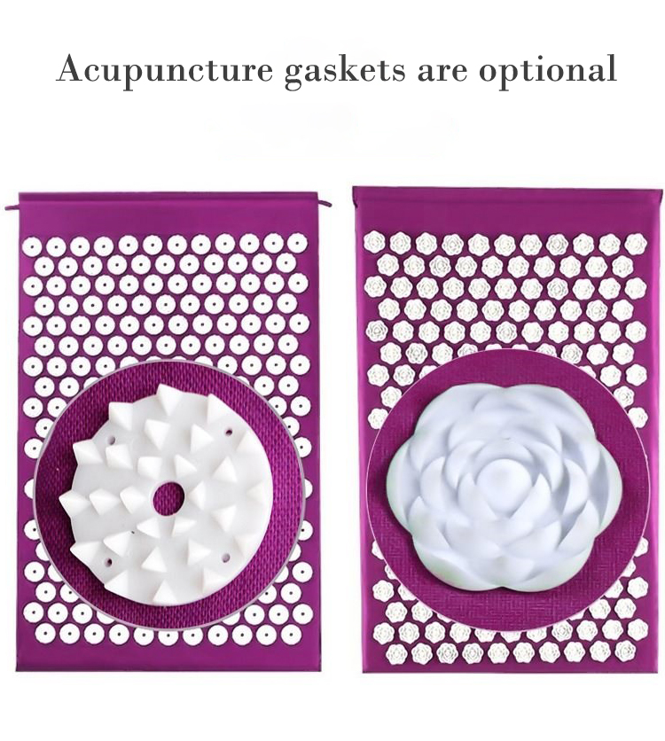 Nontoxic Massage Acupressure Yoga Mat TPE Spike