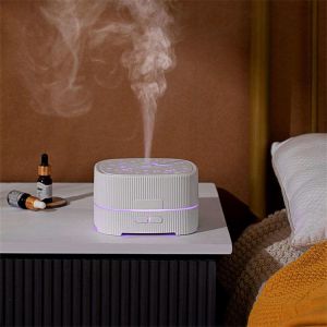 HOMEFISH Bluetooth Music LED Light Essential Oil Diffusers Aroma Diffuser
