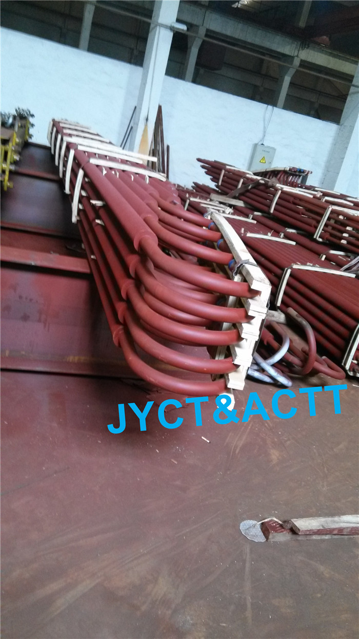 Steel / Alloy Steam Boiler Sprial Fin Tubes With 5-30mm Fin Height 0.8-3mm Fin Thick