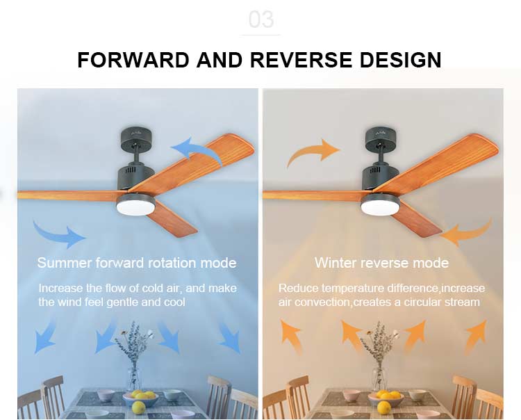 2022 Indoor Decorative BLDC Fan Ceiling Fan Light with Remote Control in Mulit Colors