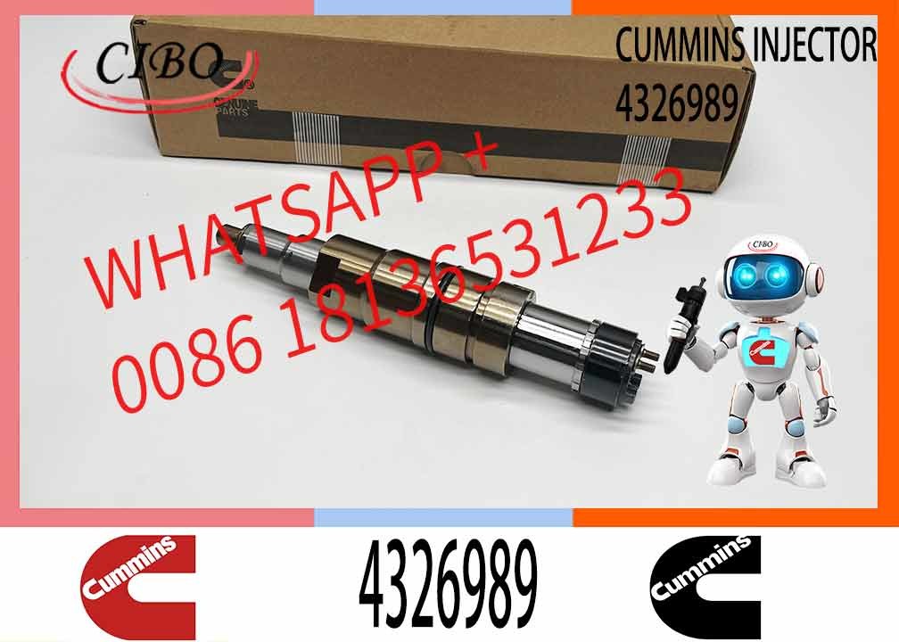 NINE Brand XPI Common Rail Injector 4326989 Auto Engine Part Fuel Injector 4326989 4397488