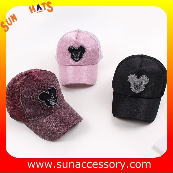 QF17034 Sun Accessory trendy fashion 5 panel mesh snapback cap ,caps in stock MOQ only 3 pcs