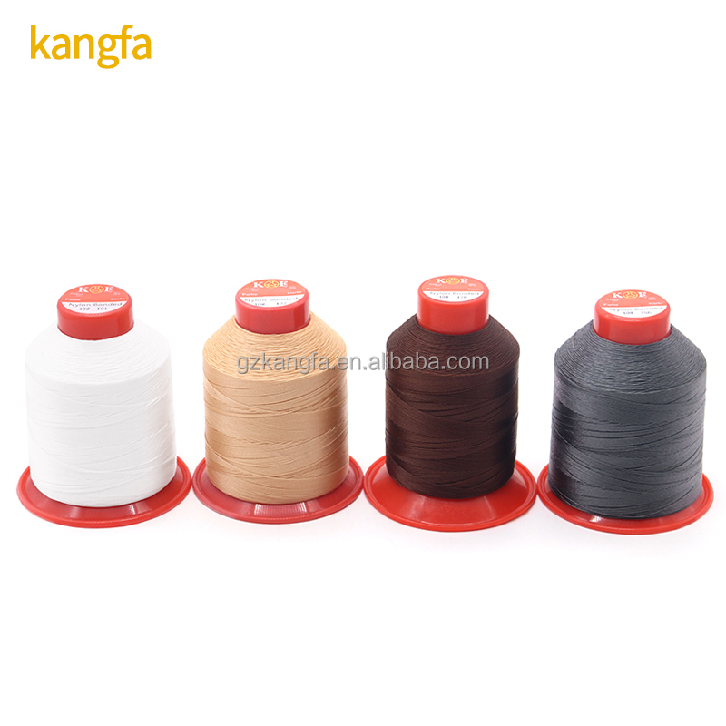 Polyester 210d Bonded Thread for Leather Sewing 120g/cone Support 7 Days Sample Order