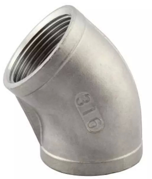 TOBO Customized Stainless Steel 45 Degree Elbow ASME B16.11 2507 3" 3000# Super Duplex ASTM Pipe Fitting