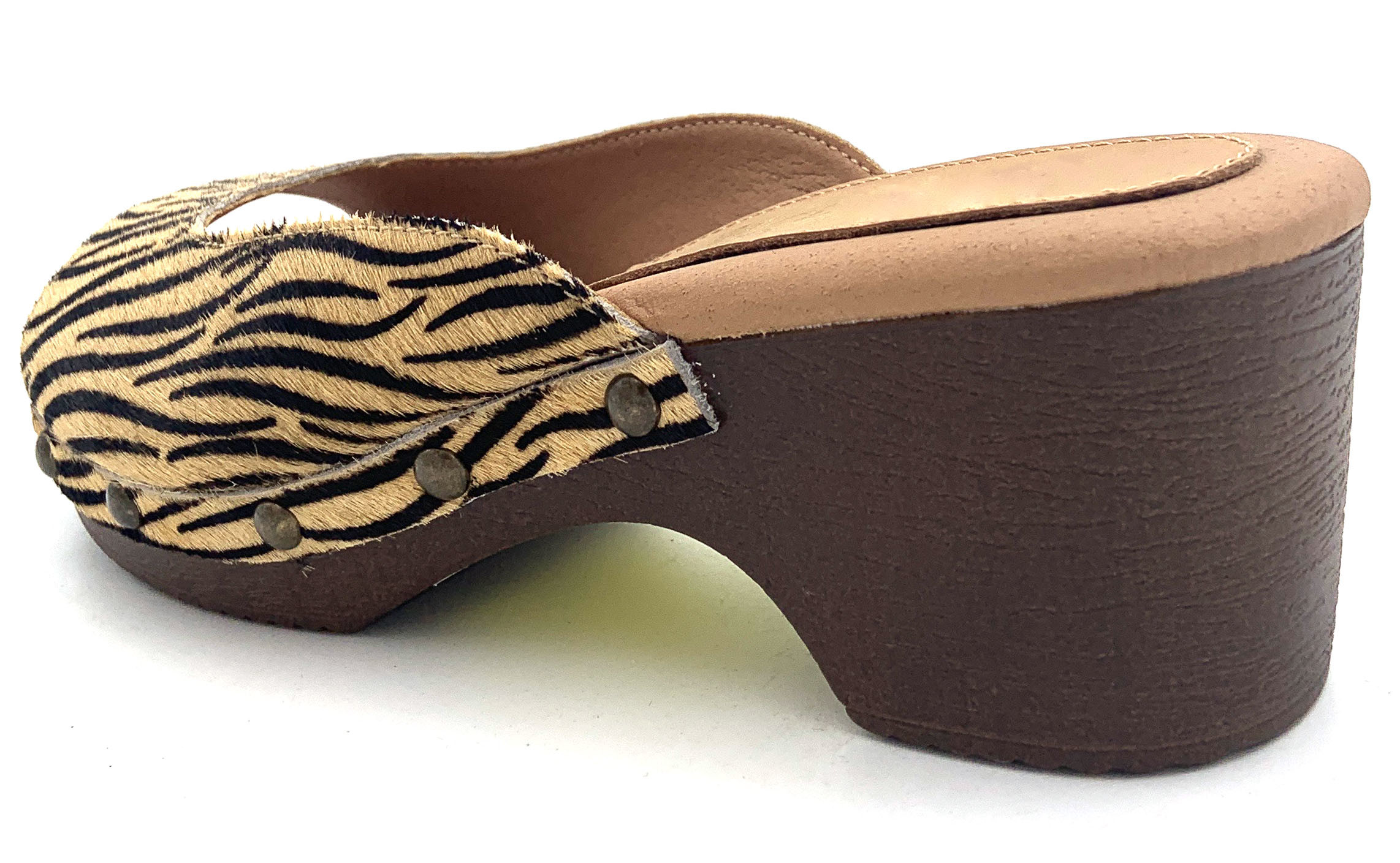 Elegant Slip On Womens Block Heels , Ladies Heels Shoes Regular Size
