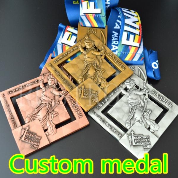 Customized marathon medals, custom metal medals, honorary medals, sports medals,
