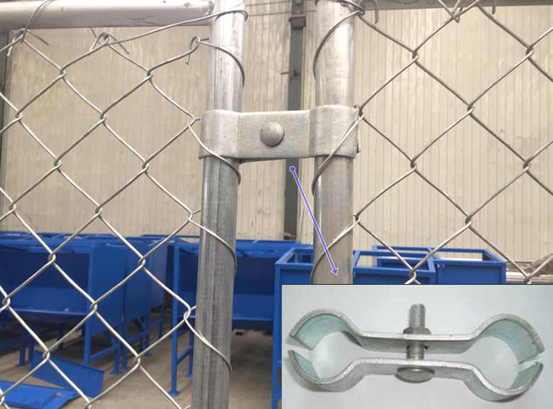 Standard Size Good Sale Chain Link Temporary Fence Manufacturer