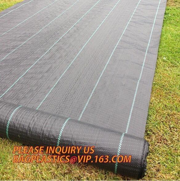 100% pp non woven perforated fabric weed control mat weed barrier anti weed mat