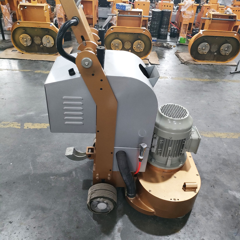 S6 Concrete Floor Grinding Machine , 6 Heads Stone Floor Polisher Single Phase