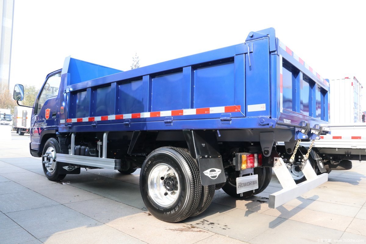 mini dump truck cheapest price Foland 95 horsepower 4X2 Dump Truck dump truck with WanLiYang brand gear forward7, backward 1