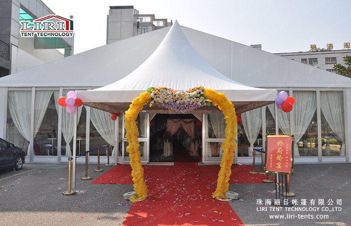 Luxury Outdoor Wedding Tents With Aluminum Frame 20 Years Life Span