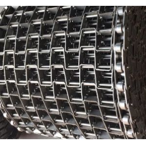 Ladder Link Iron Galvanized Welded Wire Mesh Conveyor Belt