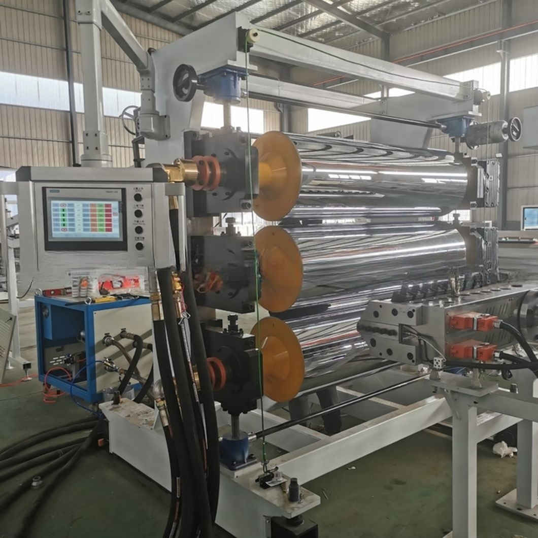Plastic PP PS ABS HIPS Thermoforming Roll Sheet Extrusion Machine / PP PS Sheet Production Line/Extruder