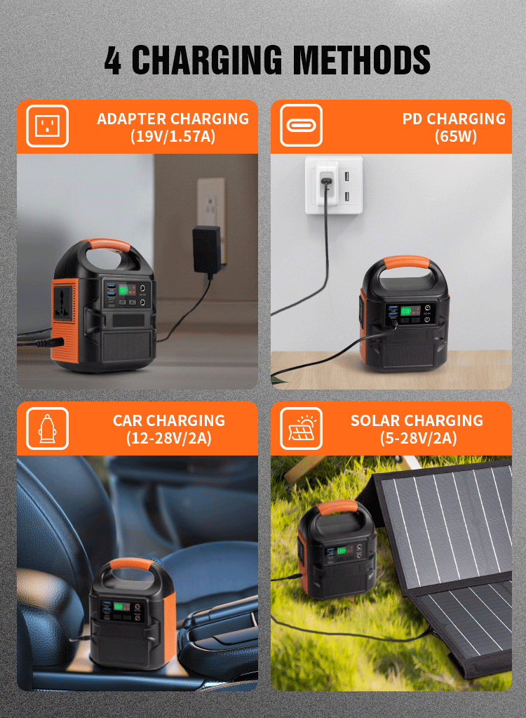 88.8wh Lithium Battery Portable Solar Power Generator 100W Mini Solar Power Station