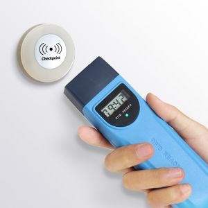 Blue Patrol Reader Security Guard Monitoring System LCD Display With Multiple