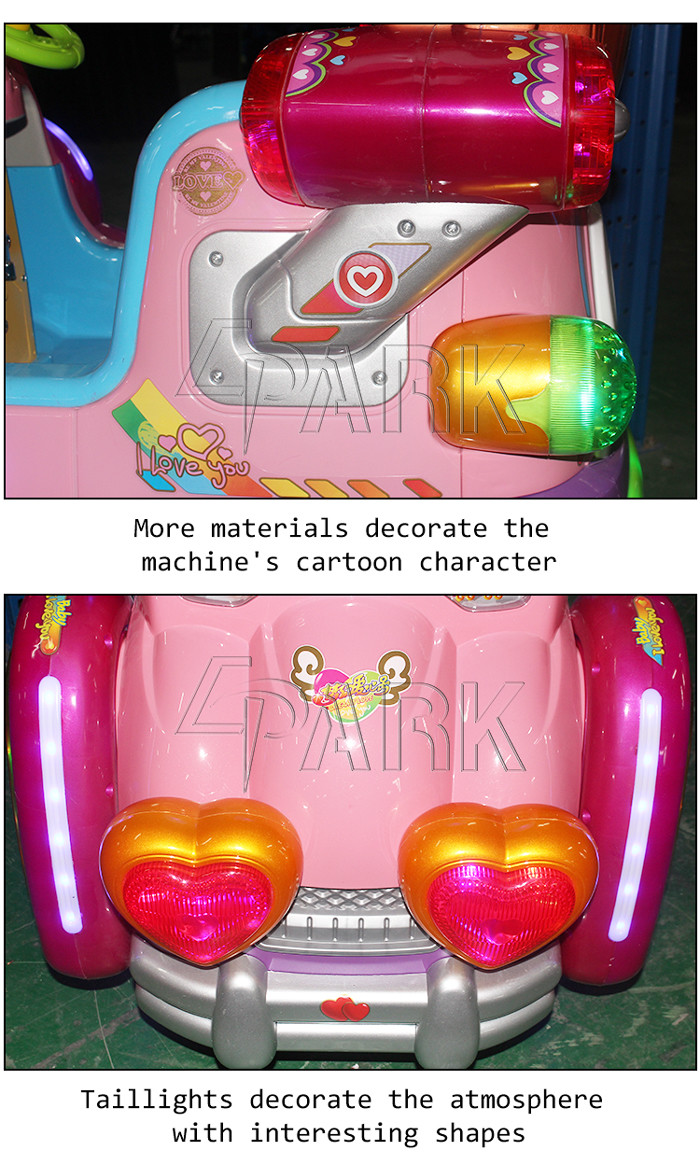 Hardware + RBS + PP Kids Racing Car Video Game Machine Sturdy And Durable