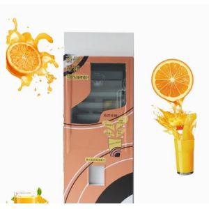 Automatic Fresh Orange Juicer Vending Machine Customized Payment