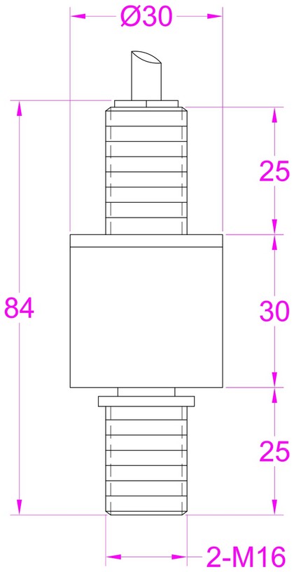 inline force transducer