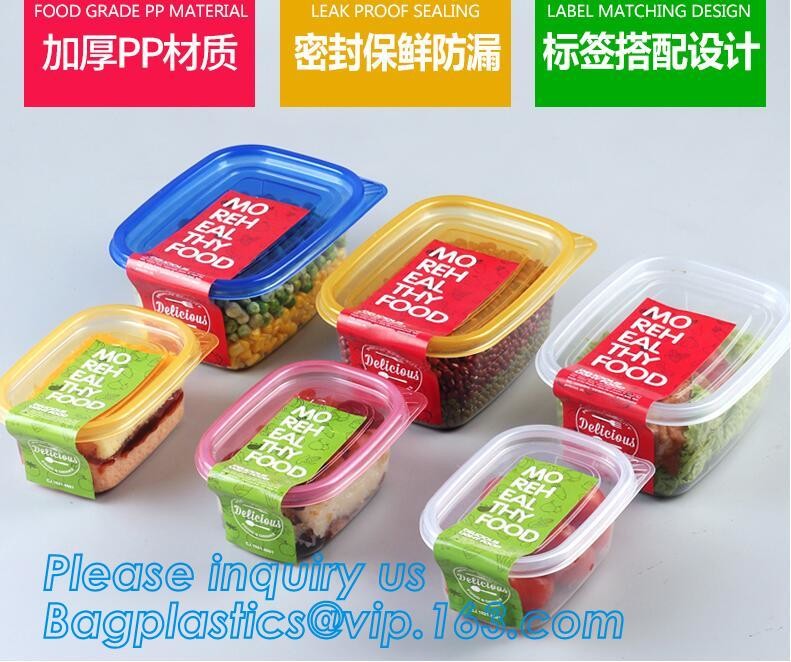 Meal Prep Containers Free Sample Bento Lunch Box Biodegradable Food Container Plastic Wheat Straw Lunch Box bagplastics
