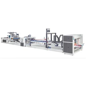 High Speed Automatic Folder Gluer Machine 130m/min For Carton Box Folding Gluer