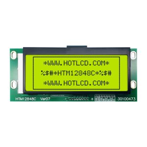  128x48 Matrix Graphic LCD Module With SPI Interface HTM12848C Manufactures