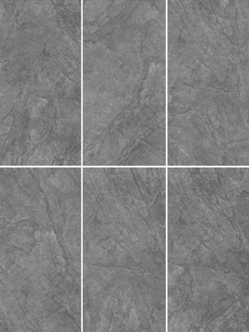 No Fade Mural Gray 1200x600mm Exterior Curtain Wall Thick Tile For Renovation