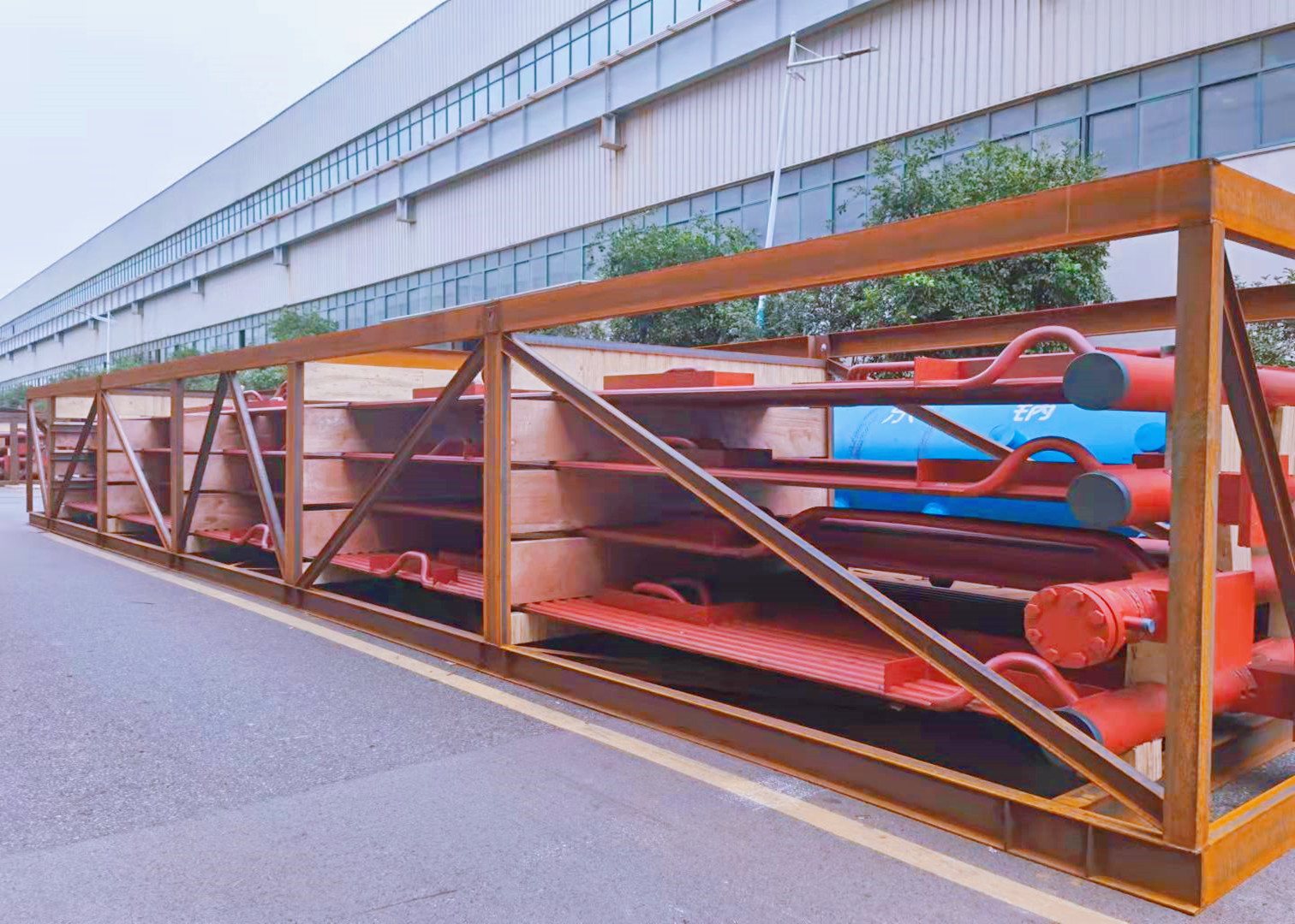 High Pressure EN3834 Passed CO2 Arc Welding Membrane Boiler Water Wall Panel