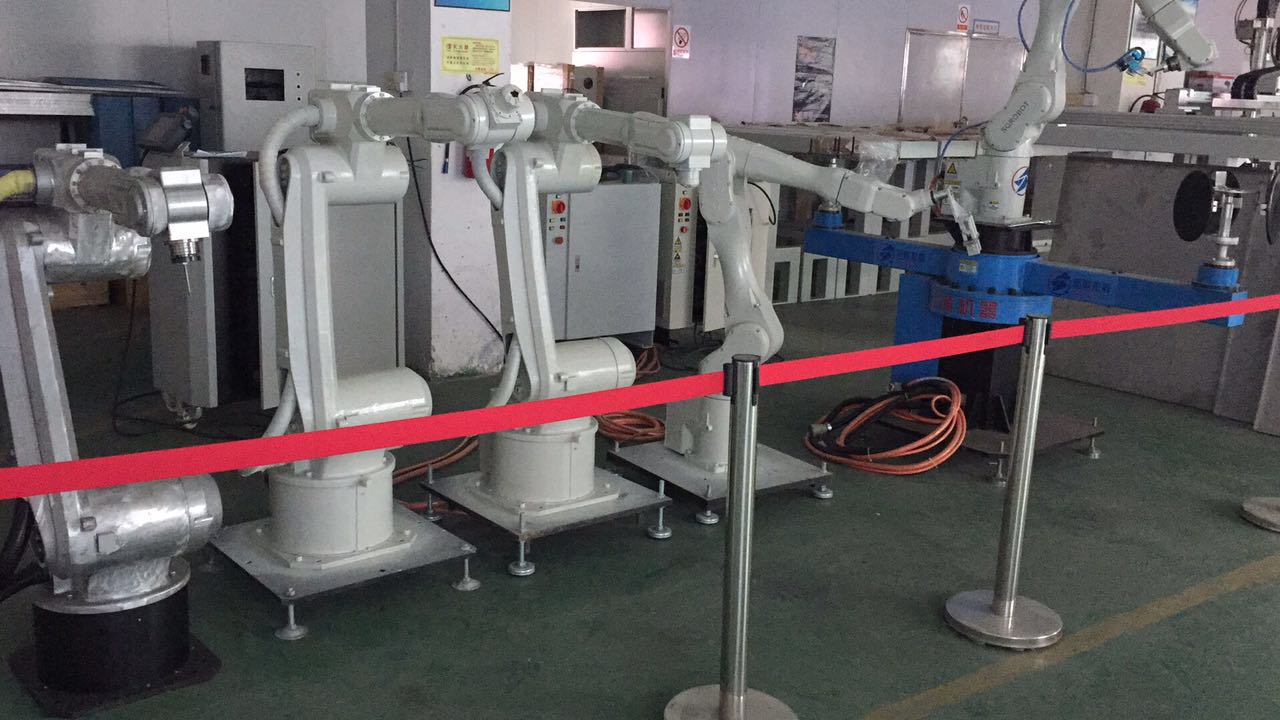 Five Axis Four Disc Automatic Spray Coating Machine 50rpm PLC Control