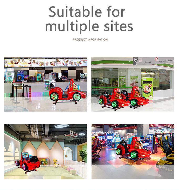 F1 Outrun 3D Electric Kids Swing Machine For Shopping Mall