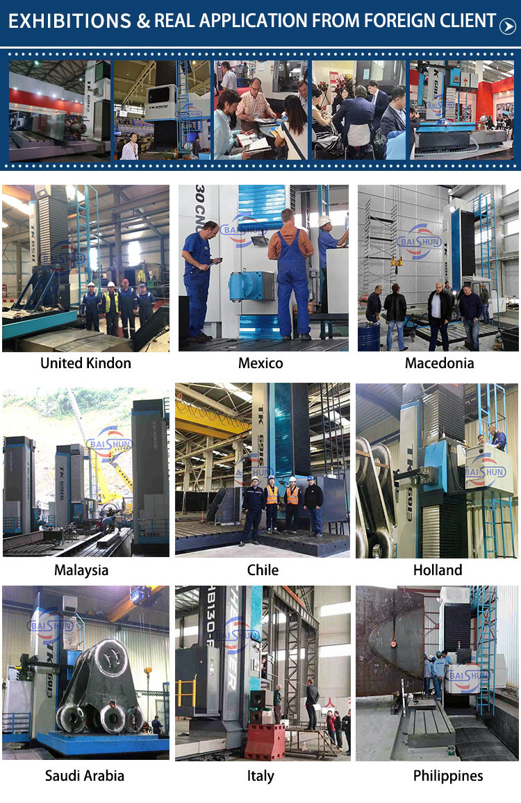 Heavy Duty Boring Mills High Efficient Professional Underground Horizontal Boring Machine