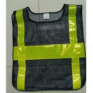  Knitting Net Hi Vis Mesh Construction High Visibility Mesh Vest Manufactures